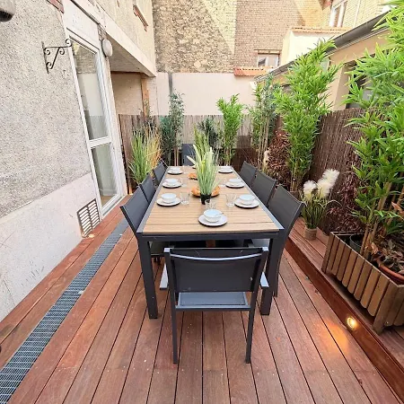117 Gambetta Maison 4 Chambres, 4 Sdb Et Terrasse *