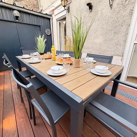 117 Gambetta Maison 4 Chambres, 4 Sdb Et Terrasse شقة *