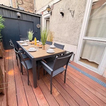 شقة 117 Gambetta Maison 4 Chambres, 4 Sdb Et Terrasse *