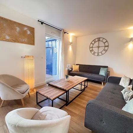 117 Gambetta Maison 4 Chambres, 4 Sdb Et Terrasse رانس
