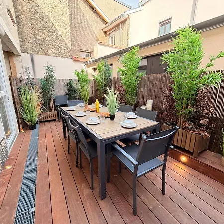 117 Gambetta Maison 4 Chambres, 4 Sdb Et Terrasse شقة رانس